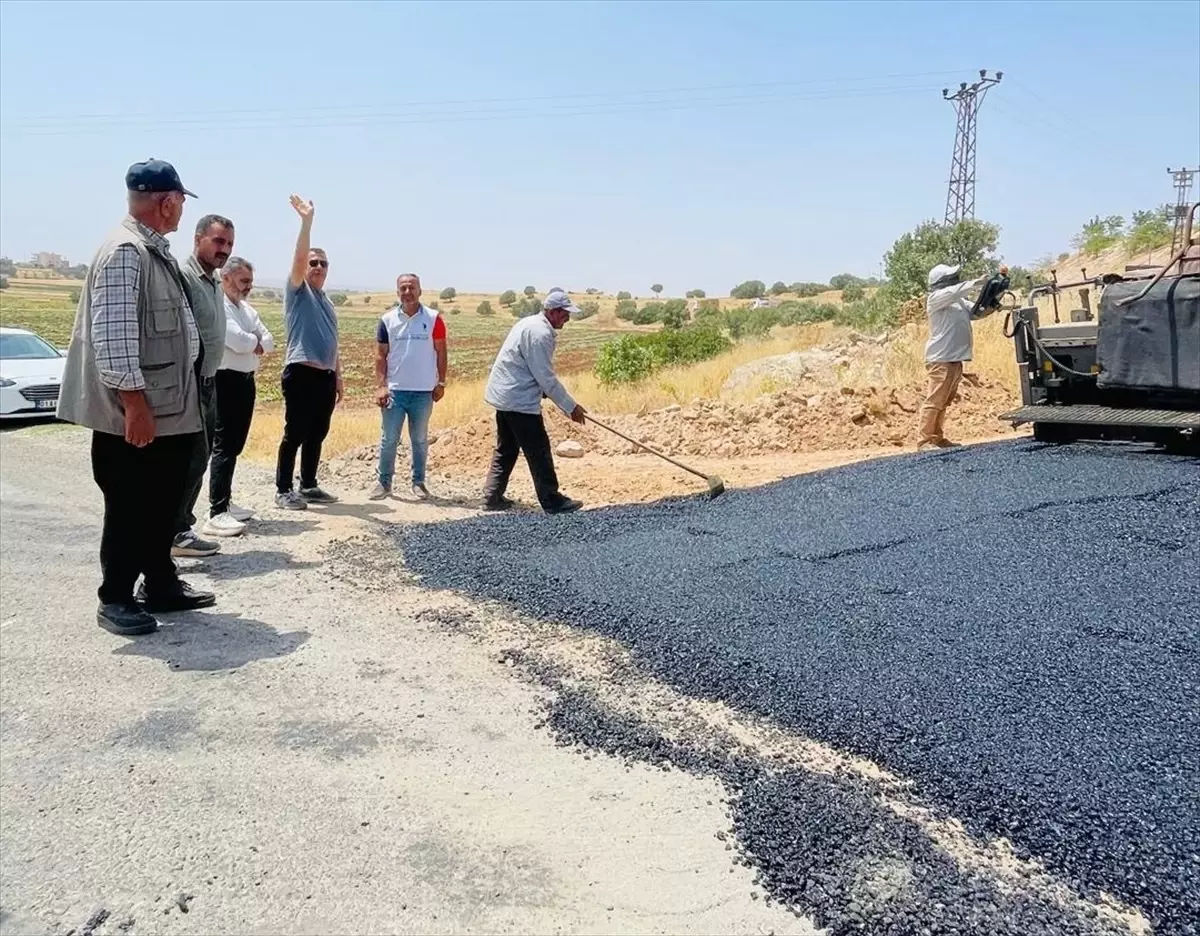 Savur'da Asfaltlama Çalışmaları Başladı