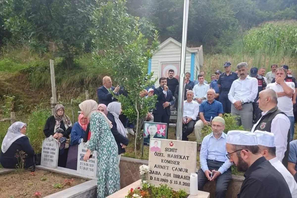 Şehit Komiser Ahmet Çamur, 10. Yılında Anıldı