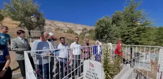 Şehit öğretmen Rüstem Şen Ağın'da anıldı