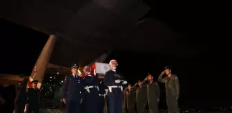 Şehit Uzman Çavuş Ümit Üzüm'ün cenazesi, memleketi Kayseri'ye getirildi