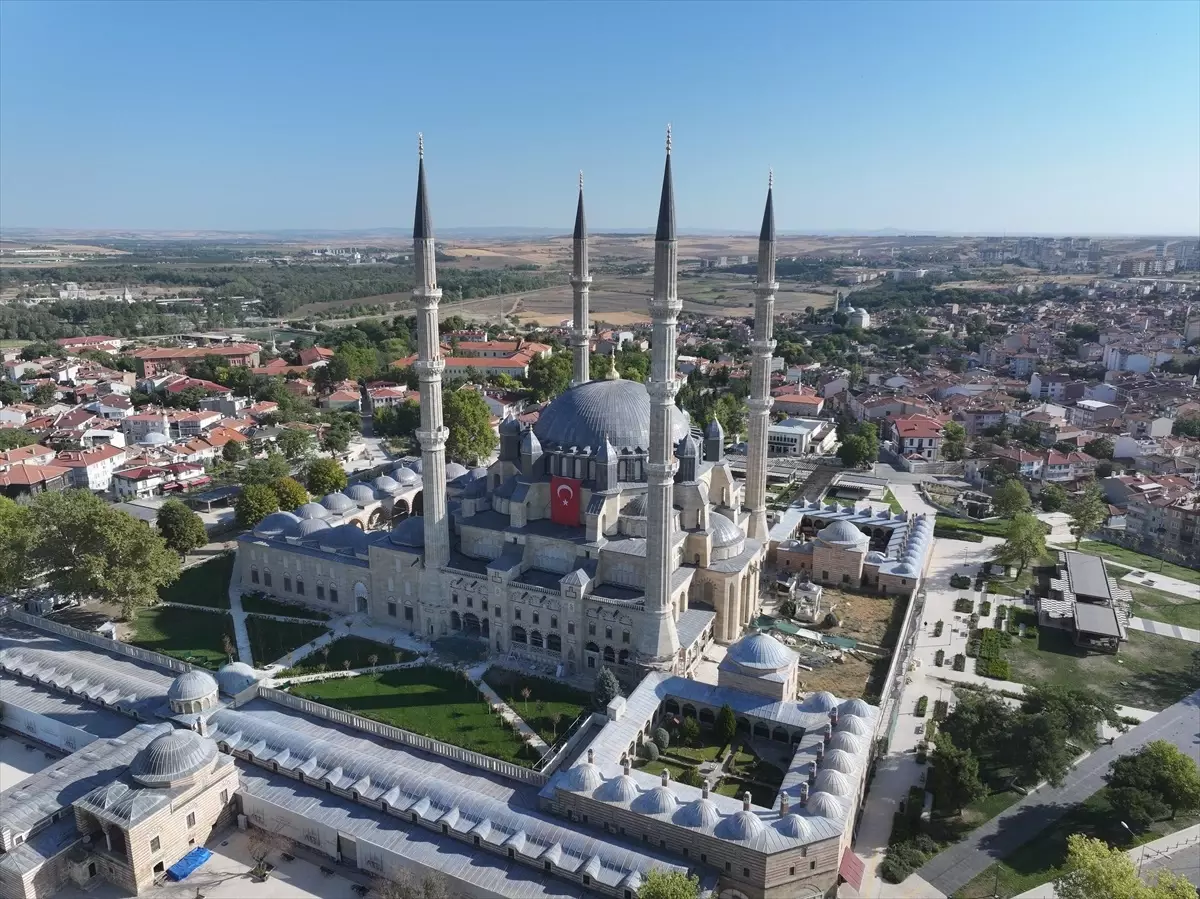 Selimiye Camisi'nde Restorasyon Çalışmaları Tamamlanıyor