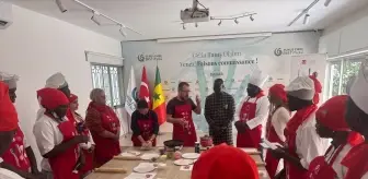 Dakar'da Türk Mutfağı Haftası: Aşçılık Öğrencileri Kayseri Yağlaması Yaptı