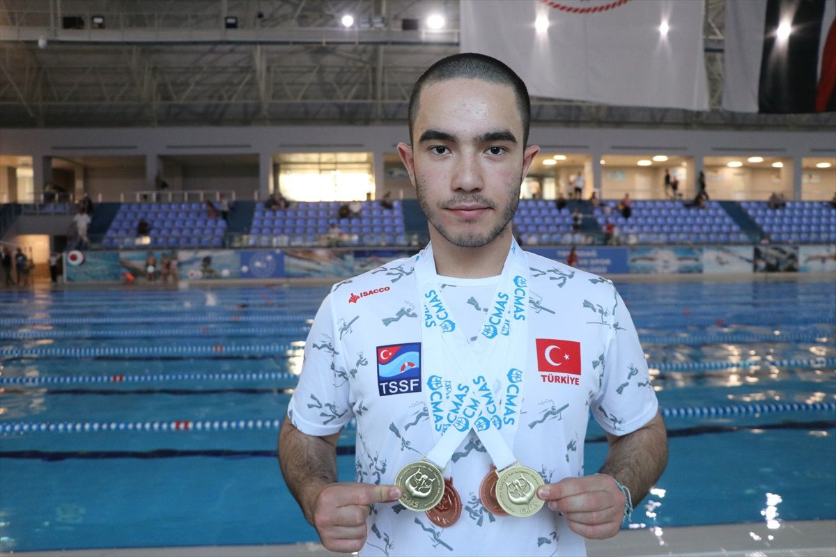 Serbest Dalışta Dünya Şampiyonu Nida Murathan Bulut'un Başarıları