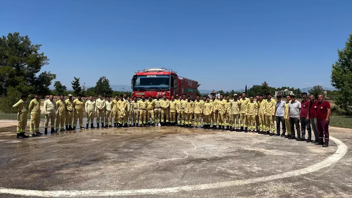 Antalya Serik'e 48 Yeni Orman Personeli Atandı