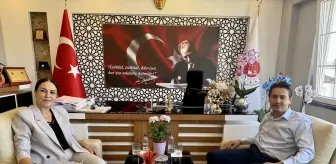 Seydikemer Kaymakamı Dilekli, İlk Cumhuriyet Başsavcısını Ziyaret Etti