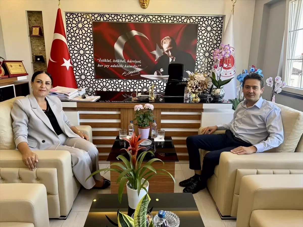 Seydikemer Kaymakamı Dilekli, İlk Cumhuriyet Başsavcısını Ziyaret Etti