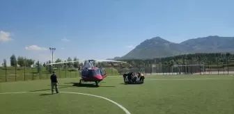 Felç Geçiren Hasta Ambulans Helikopterle Konya'ya Sevk Edildi