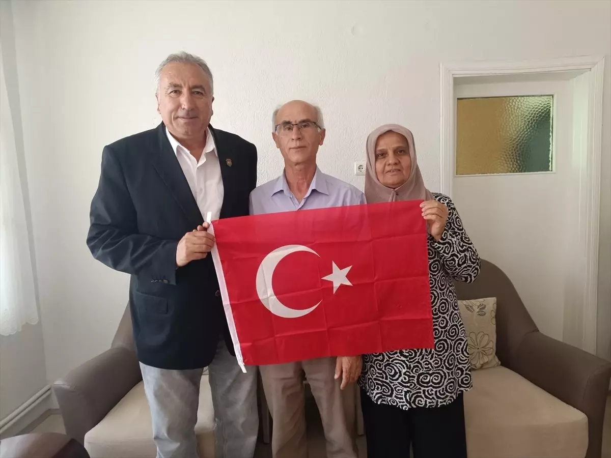 Seydişehir'de Kıbrıs gazisine ziyaret