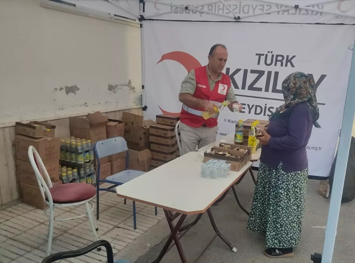 Türk Kızılayı Seydişehir, Öğrencilere Destek İçin İkram Çadırı Kurdu