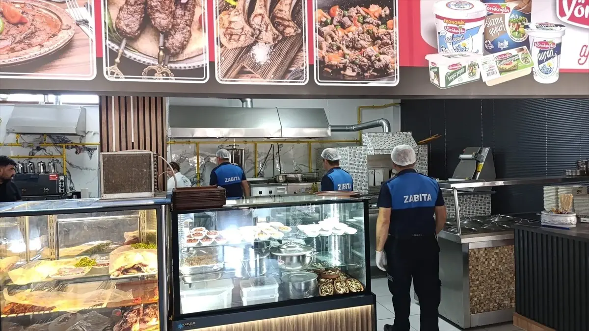 Konya'da Lokanta ve Restoranlara Gıda Denetimi