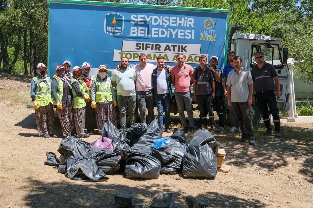 Seydişehir'de Doğa Temizliği ve Baba-Çocuk Kampı Düzenlendi