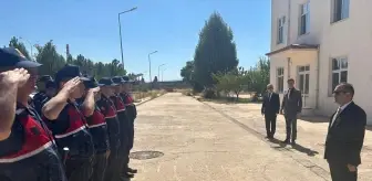 Kaymakam Kıyıcı, Güvenlik Güçlerini Ziyaret Etti