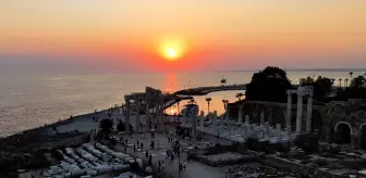 Apollon Tapınağı, Gün Batımında Görsel Şölen Sunuyor