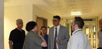 Siirt İl Sağlık Müdürü Hastaneyi Ziyaret Etti