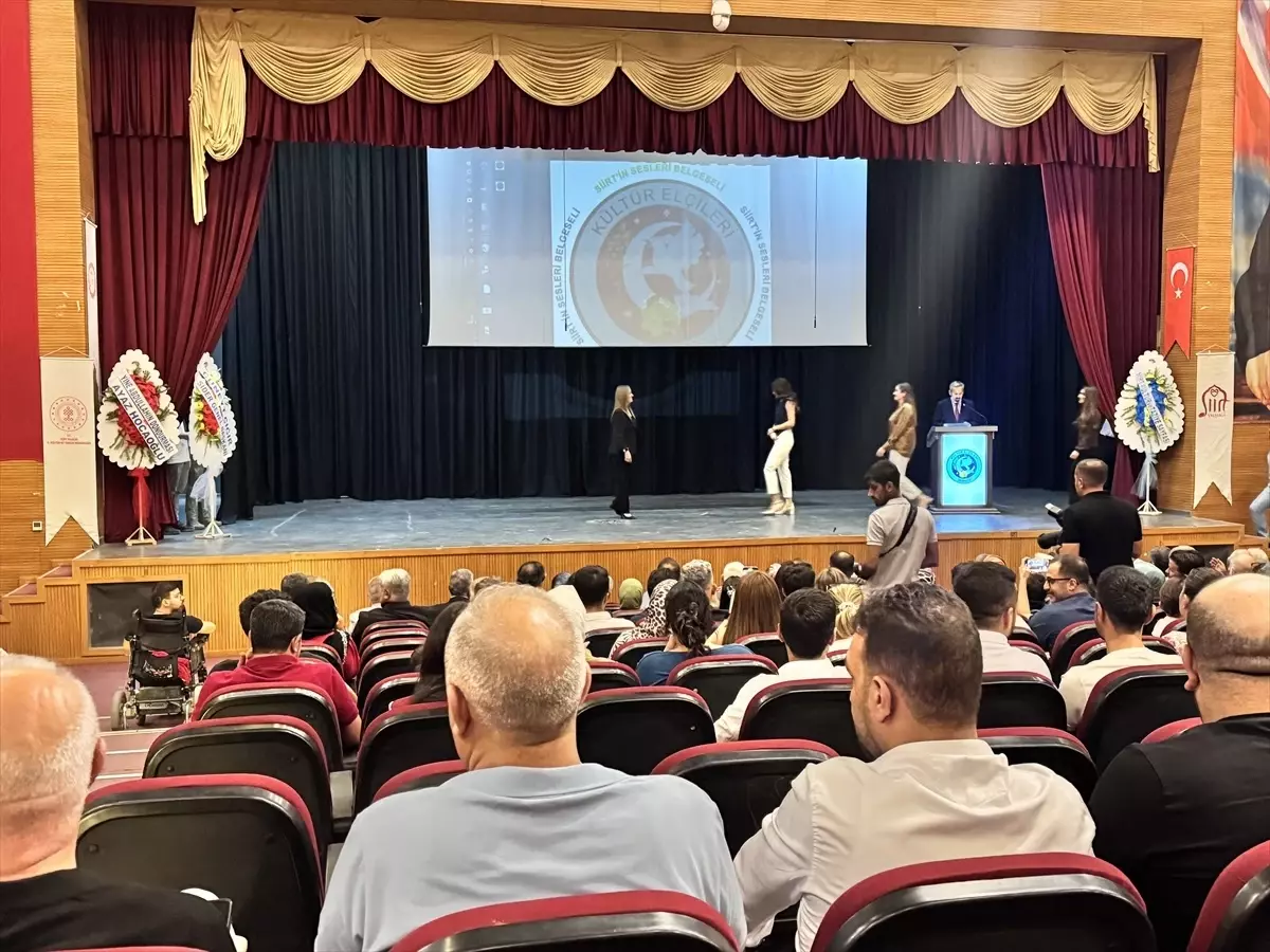 Siirt'te 'Siirt'in Sesleri Belgeseli' Lansmanı Gerçekleşti