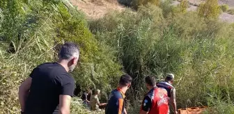 Siirt'te Otomobil Dereye Devrildi, 2 Yaralı