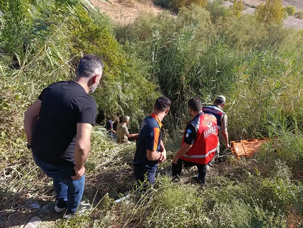 Siirt'te Otomobil Dereye Devrildi, 2 Yaralı