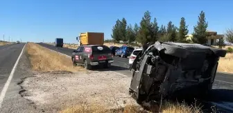 Siirt'te Devrilen Cipin Sürücüsü Yaralandı