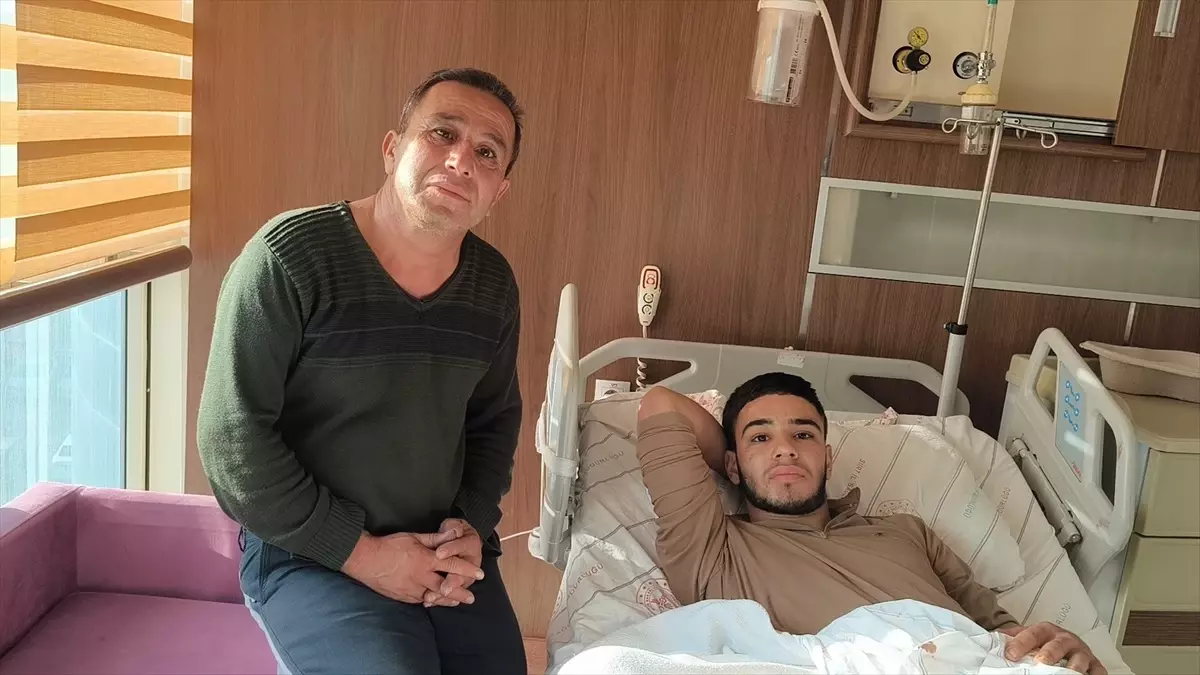 Domuz Sürüsünden Korunurken Kendini Vuran Genç Yaralandı