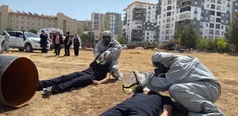 Siirt'te KBRN Tatbikatı Gerçekleştirildi