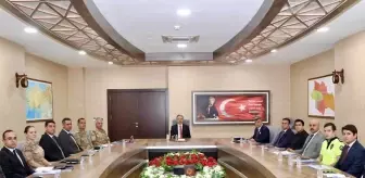 Siirt'te Güvenlik ve Asayiş Koordinasyon Toplantısı Yapıldı