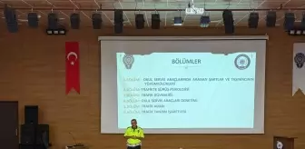 Siirt'te Okul Servis Sürücüleri için Eğitim Semineri Düzenlendi