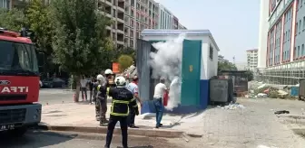 Siirt'te Elektrik Trafosunda Yangın Çıktı