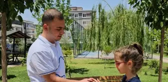 Siirt'te Uçmakta Zorlanan Saka Kuşu Yavrusu Koruma Altına Alındı