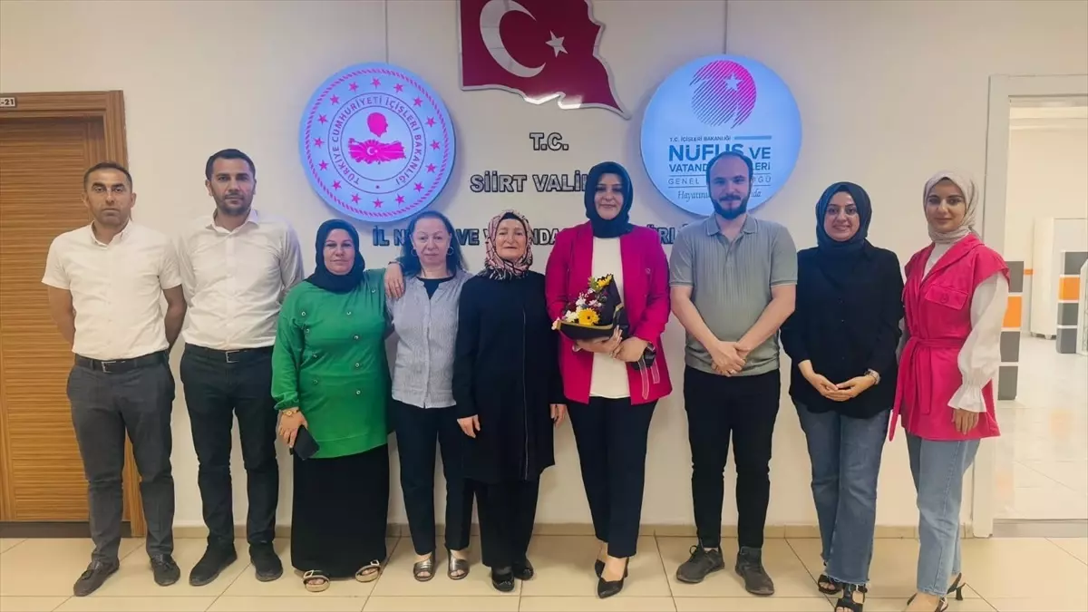 Siirt'te Çipli Kimlik Kartına Geçiş Süreci Tamamlandı