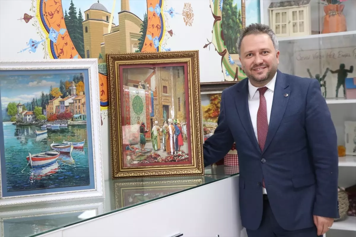 Siirt'teki merkezde özel bireyler ruhsal problemlerini sanatla aşıyor