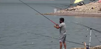 Sındırgı'da Amatör Balıkçılar Kıyasıya Yarıştı