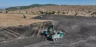 Gölcük Göleti'nde Islah Çalışmaları Devam Ediyor