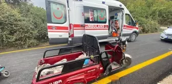 Sinop'ta Elektrikli Motosiklet Yayaya Çarptı: İki Yaralı