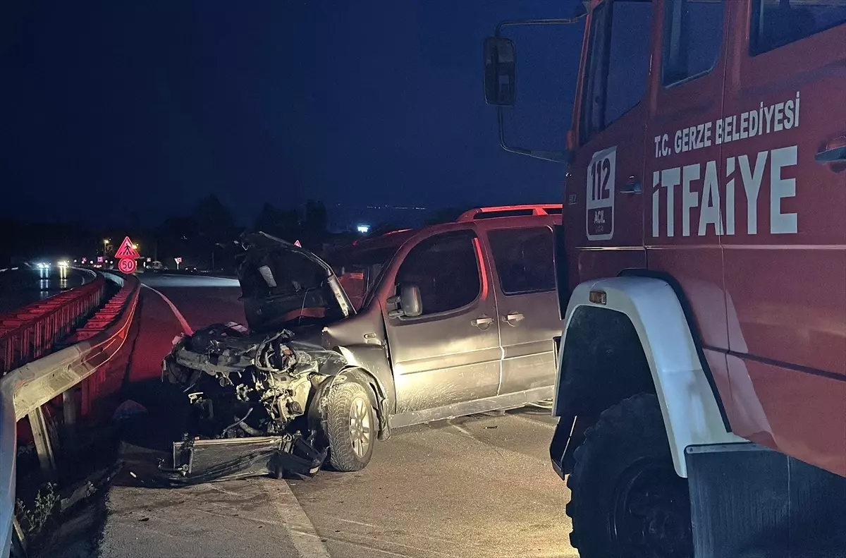 Sinop'ta Trafik Kazası: 2 Yaralı