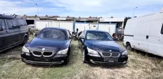 Sinop'ta Kaçakçılık Operasyonu: Yurt Dışından Getirilen Araçlar Parçalandı