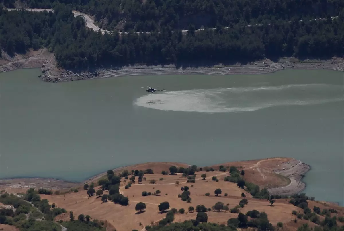 Sinop'taki Orman Yangınına Büyük Müdahale