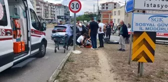 Sinop'ta Otomobil Çarpışması: 2 Yaralı