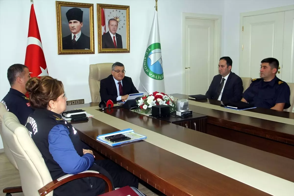 Sinop'ta Asayiş Bilgilendirme Toplantısı Yapıldı