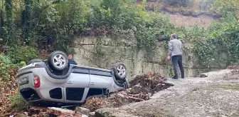 Sinop'ta Otomobil Kazası: Sürücü Yaralandı