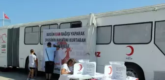 Türk Kızılay Sinop'ta Kan Bağışçılarına Kamp Sandalyesi Hediye Ediyor