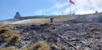 Sinop'ta Makilik Alanda Yangın Söndürüldü