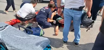 Sinop'ta Otomobil ile Motosiklet Çarpıştı, Sürücü Yaralandı