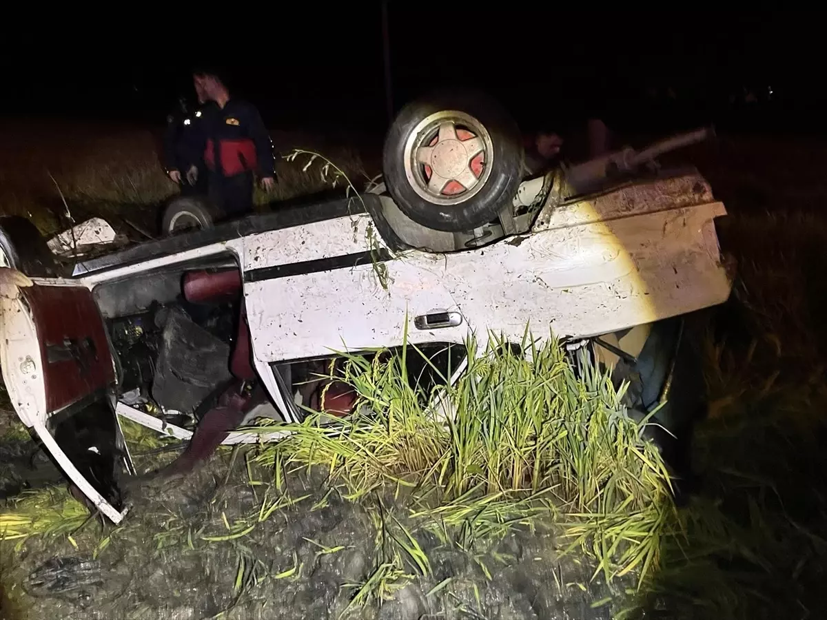 Sinop'ta Trafik Kazası: 1 Ölü, 1 Yaralı