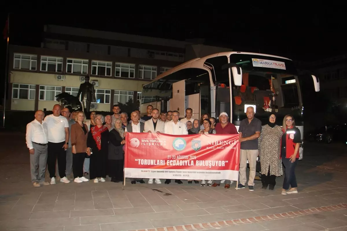 Sinop'tan Şehit Yakınları ve Gaziler Çanakkale'ye Uğurlandı