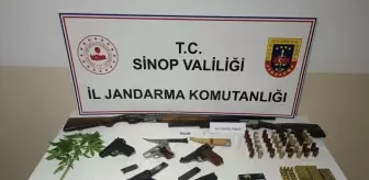 Sinop'ta Silah ve Mühimmat Kaçakçılığı Operasyonu: 3 Gözaltı