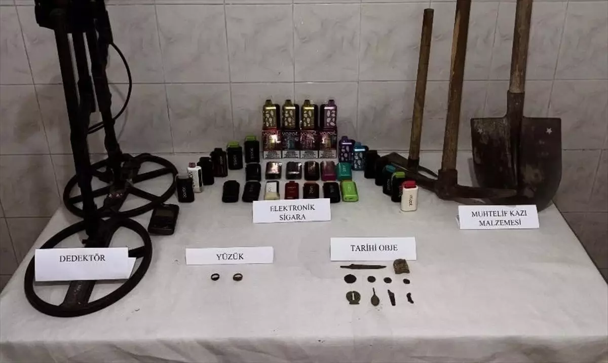 Durağan'da Tarihi Eser Kaçakçılığı Operasyonu: 1 Gözaltı