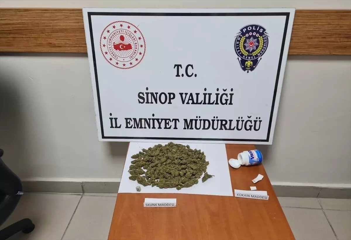 Sinop'ta Uyuşturucu Operasyonu: 2 Şüpheli Gözaltında