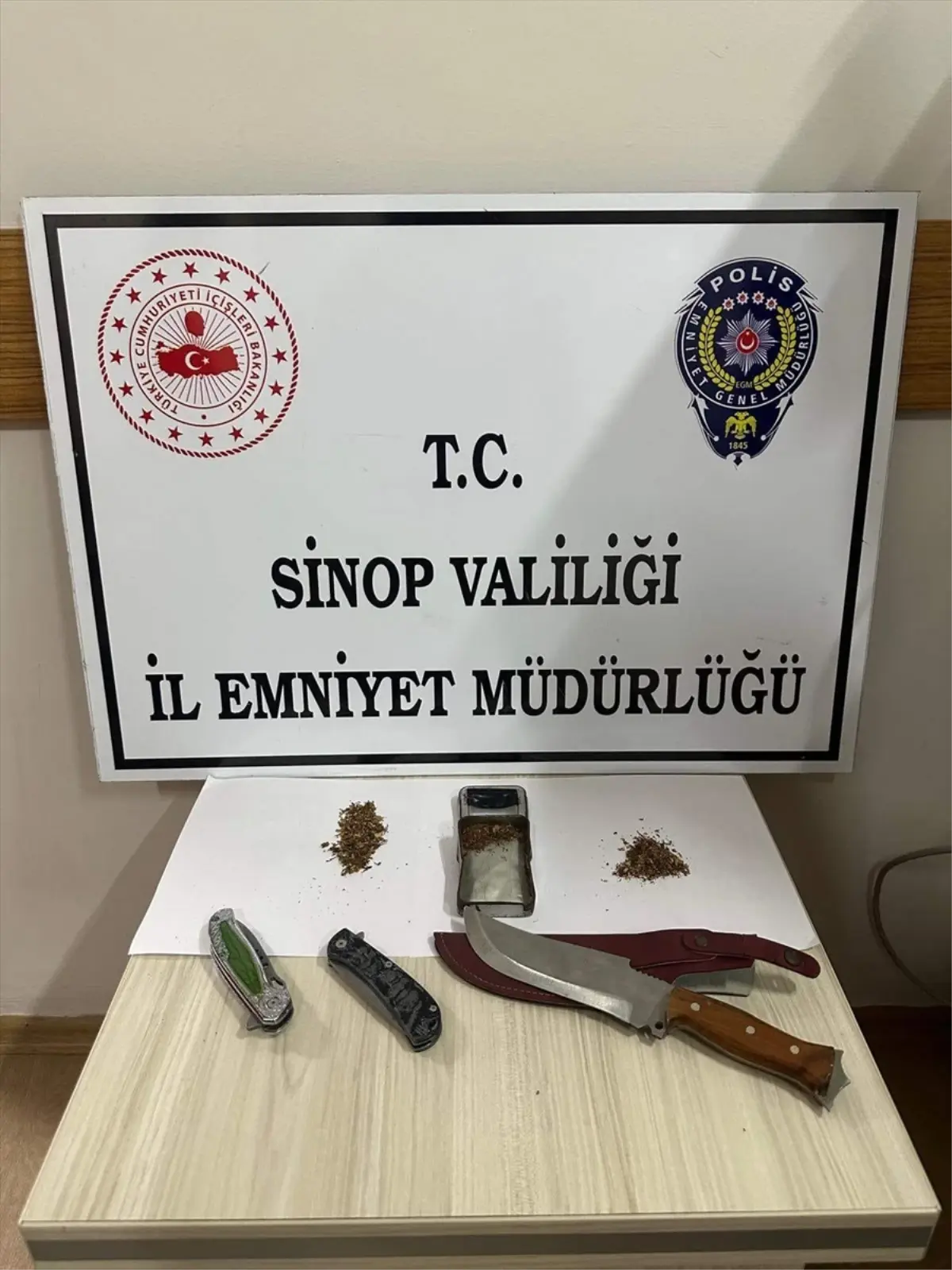 Sinop'ta Uyuşturucu Operasyonu: 3 Gözaltı