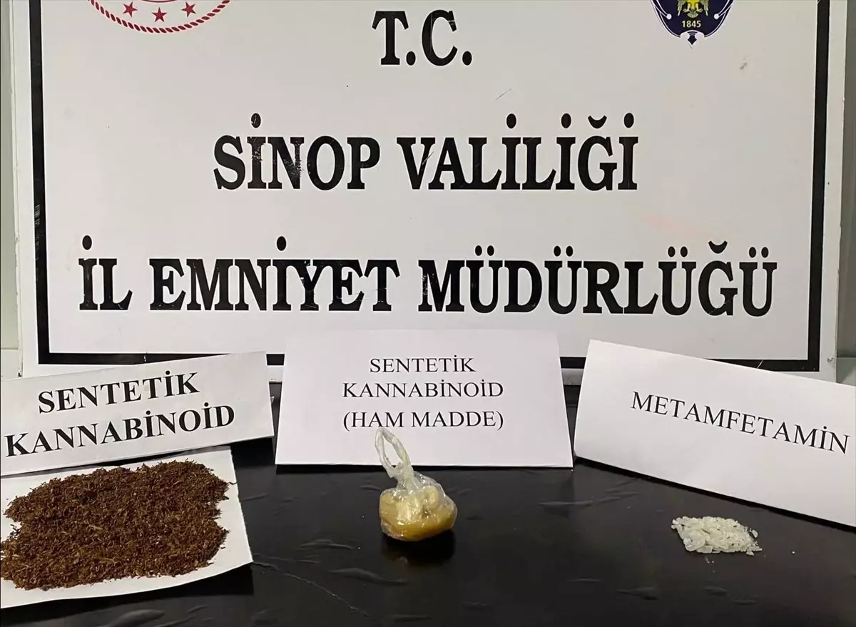 Sinop'ta Uyuşturucu Operasyonu: 3 Şüpheli Tutuklandı