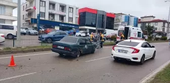 Sinop'ta Zincirleme Trafik Kazası: 1 Yaralı